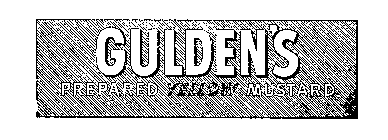 GULDEN'S PREPARED YELLOW MUSTARD
