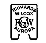 RICHARDS WILCOX AURORA CO. R W CO.