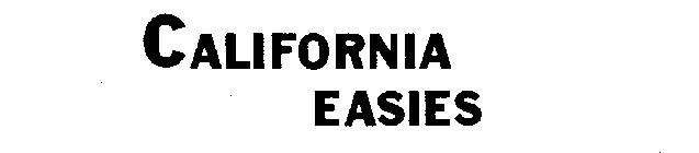 CALIFORNIA EASIES