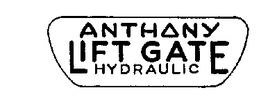 ANTHONY LIFT GATE HYDRAULIC