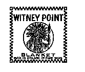 WITNEY POINT BLANKET MADE IN ENGLAND OF PURE WOOL