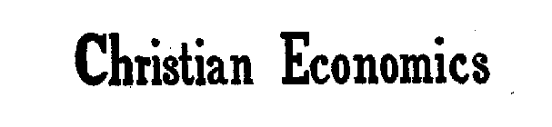 CHRISTIAN ECONOMICS