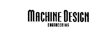 MACHINE DESIGN ENGINEERING