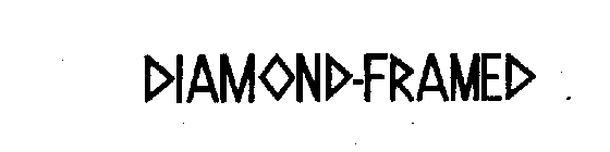 DIAMOND-FRAMED