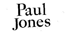 PAUL JONES