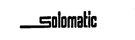 SOLOMATIC