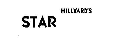 HILLYARD'S STAR