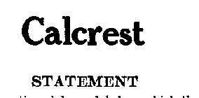 CALCREST