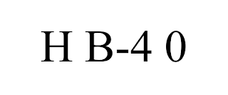 H B-4 0