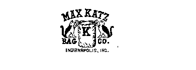 K MAX KATZ BAG CO. INDIANAPOLIS, IND.