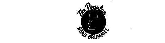 THE POPULAR BEAU BRUMMEL