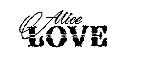 ALICE LOVE