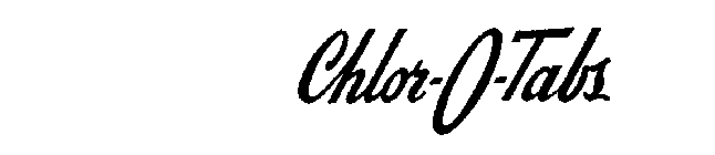 CHLOR-O-TABS