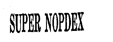 SUPER NOPDEX