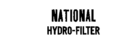 NATIONAL HYDRO FILTER