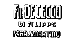 FLLI DE CECCO DI FILIPPO FARA S. MARTNO