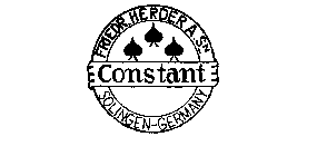 CONSTANT FRIEDR. HERDER A. SN. SOLINGEN-GERMANY