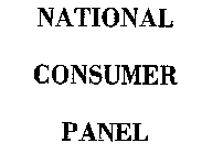 NATIONAL CONSUMER PANEL