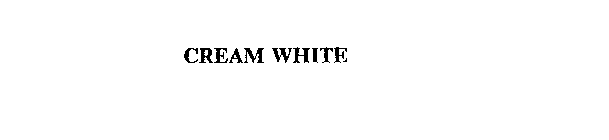 CREAM WHITE