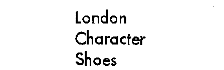 LONDON CHARACTER SHOES