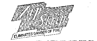 ZIP-STRIP ELIMINATES DANGER OF FIRE