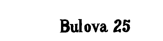 BULOVA 25