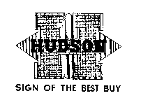 HUDSON SIGN OF THE BEST BUY