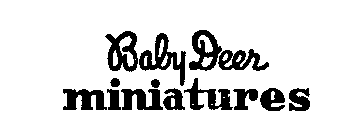 BABY DEER MINIATURES