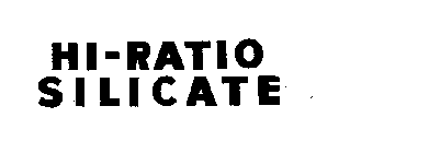 HI-RATIO SILOATE