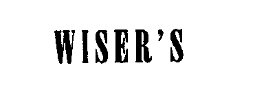 WISER'S
