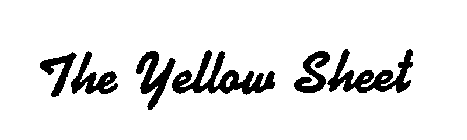 THE YELLOW SHEET