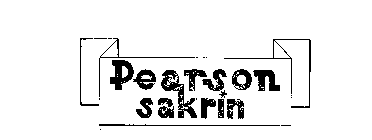 PEARSON SAKRIN