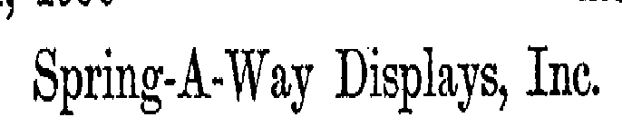 SPRING-A-WAY-DISPLAYS
