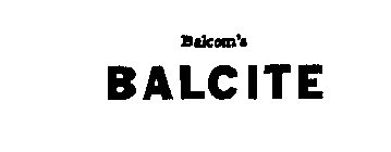 BALCOM'S BALCITE