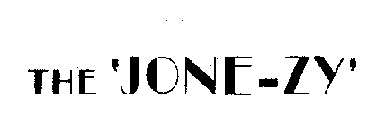 THE 'JONE-ZY '