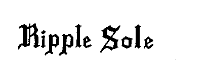 RIPPLE SOLE