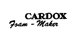 CARDOX FOAM-MAKER