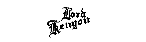 LORD KENYON