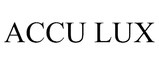 ACCU LUX