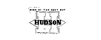 H HUDSON SIGN OF THE BEST BUY