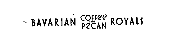 BAVARIAN COFFEE AND PECAN ROYALS