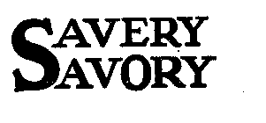 SAVERY SAVORY