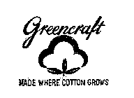 GREENCRAFT MADE WHERE COTTON GROWS