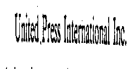 UNITED PRESS INTERNATIONAL