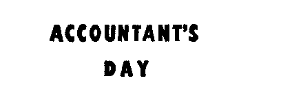 ACCOUNTANT'S DAY