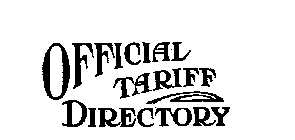 OFFICIAL TARIFF DIRECTORY