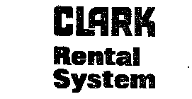 CLARK RENTAL SYSTEM