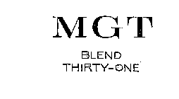MGT BLEND THIRTY-ONE