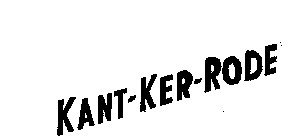 KANT-KER-RODE