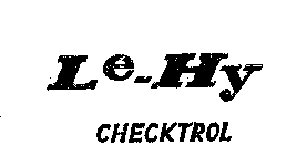 LE-HY CHECKTROL